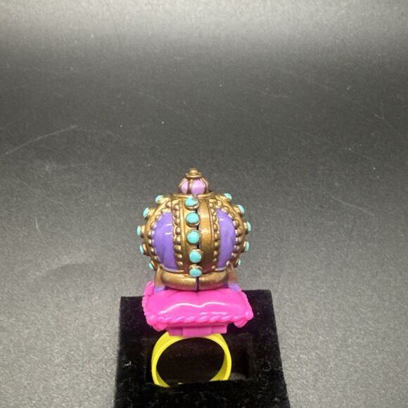 Vintage Polly Pocket 1994 Crown Surprise Ring Complete Bluebird Toys Rare - Picture 2 of 8